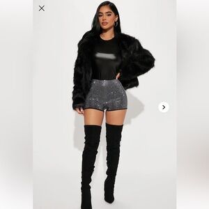 Look My Way Embellished Shorts